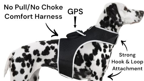 Waterproof Tracking Collars for Hunting Dogs Realtime GPS Pet Tracker Size:S